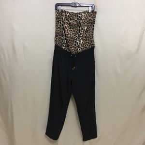 Express Strapless One Piece Jumpsuit